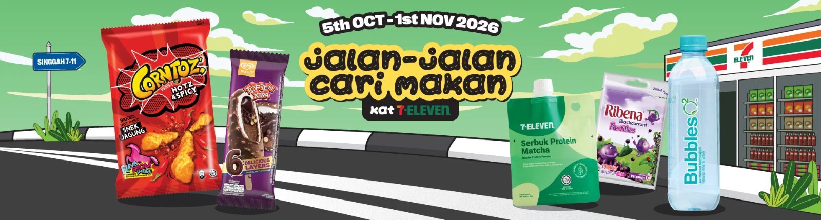 7-Eleven Malaysia website, built by Fikzdev